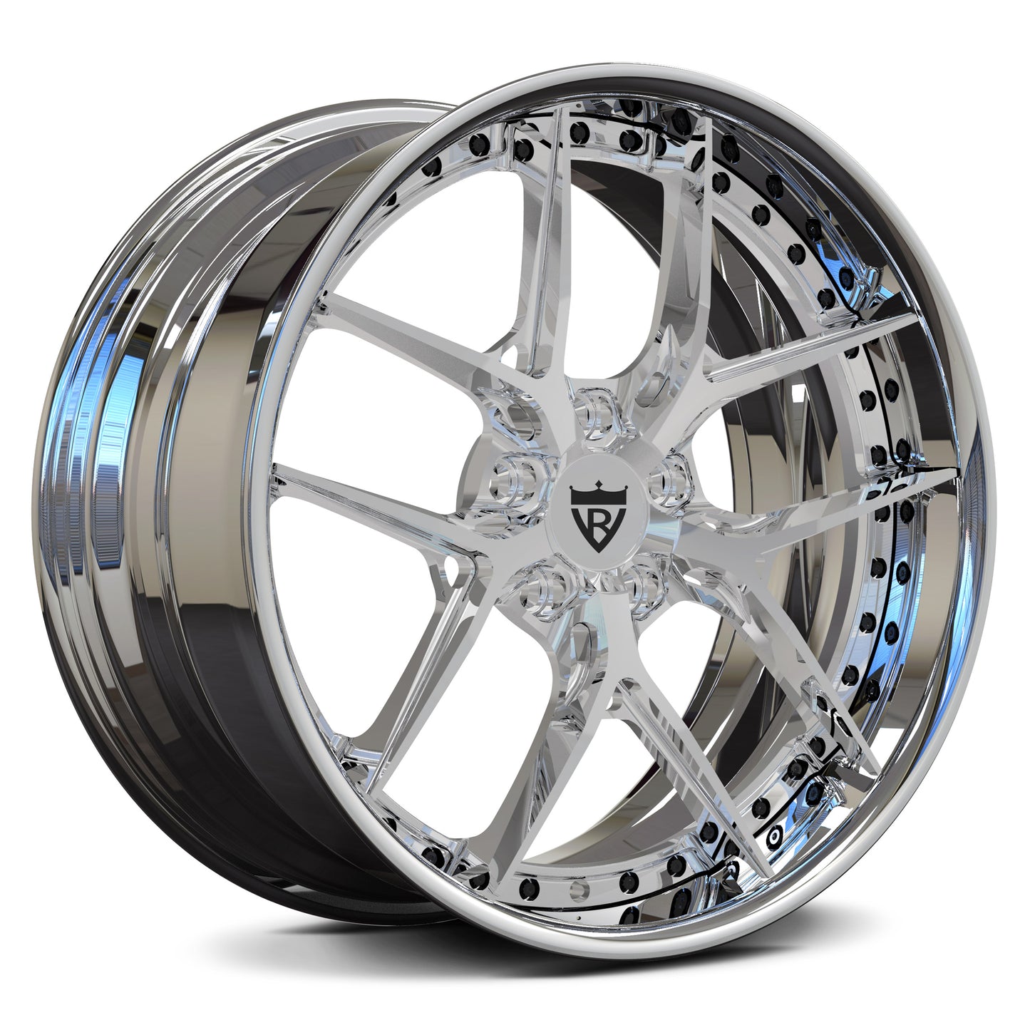 Premium Custom Wheel 2-piece Forged Design : RV-DR08 R-10K Series