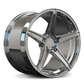 Chrome Concave 5 Spoke Rims for Custom Corvette C8-RVRN Custom Monoblock RV-MB559 Series