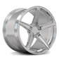 Polished Chrome Concave Custom Forged Corvette C8 Wheels