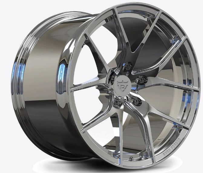 Corvette C8 Custom Wheels – RV-MC24 Black Concave Rims – RVRN