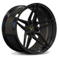 Gloss Black Custom Forged Corvette C8 5 Spoke Wheels-RVRN Wheels RV-MR02 Series