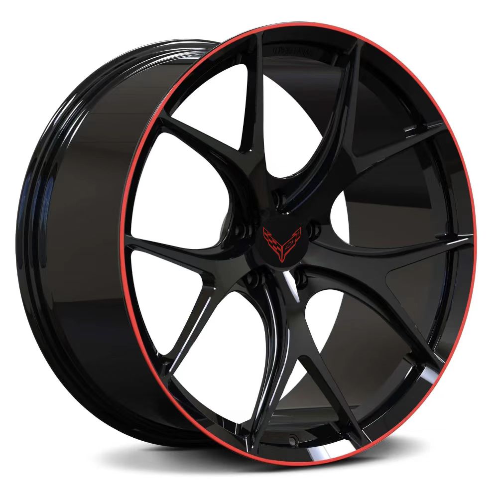 RV-MR05 | Custom Forged Corvette C8 Z06 / E-Ray Concave Wheels | 20x10, 21x13 Setup