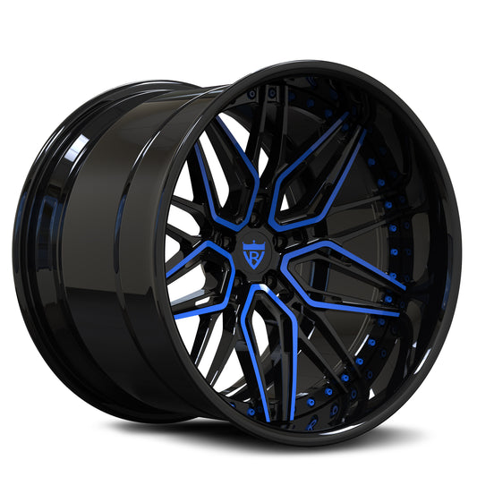 Premium Custom Fully Forged 2-piece Wheels RV-T081 R-10K Series