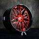 Crystal Burgundy Spoke /Gloss Black Barrel