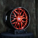 Crystal Burgundy Spoke /Gloss Black Barrel