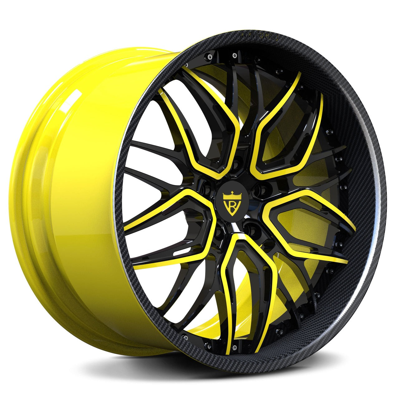 RV-T081 | Custom Forged 2-Piece Corvette C8 Z06 / E-Ray Wheels - RVRN Custom Forged Wheels