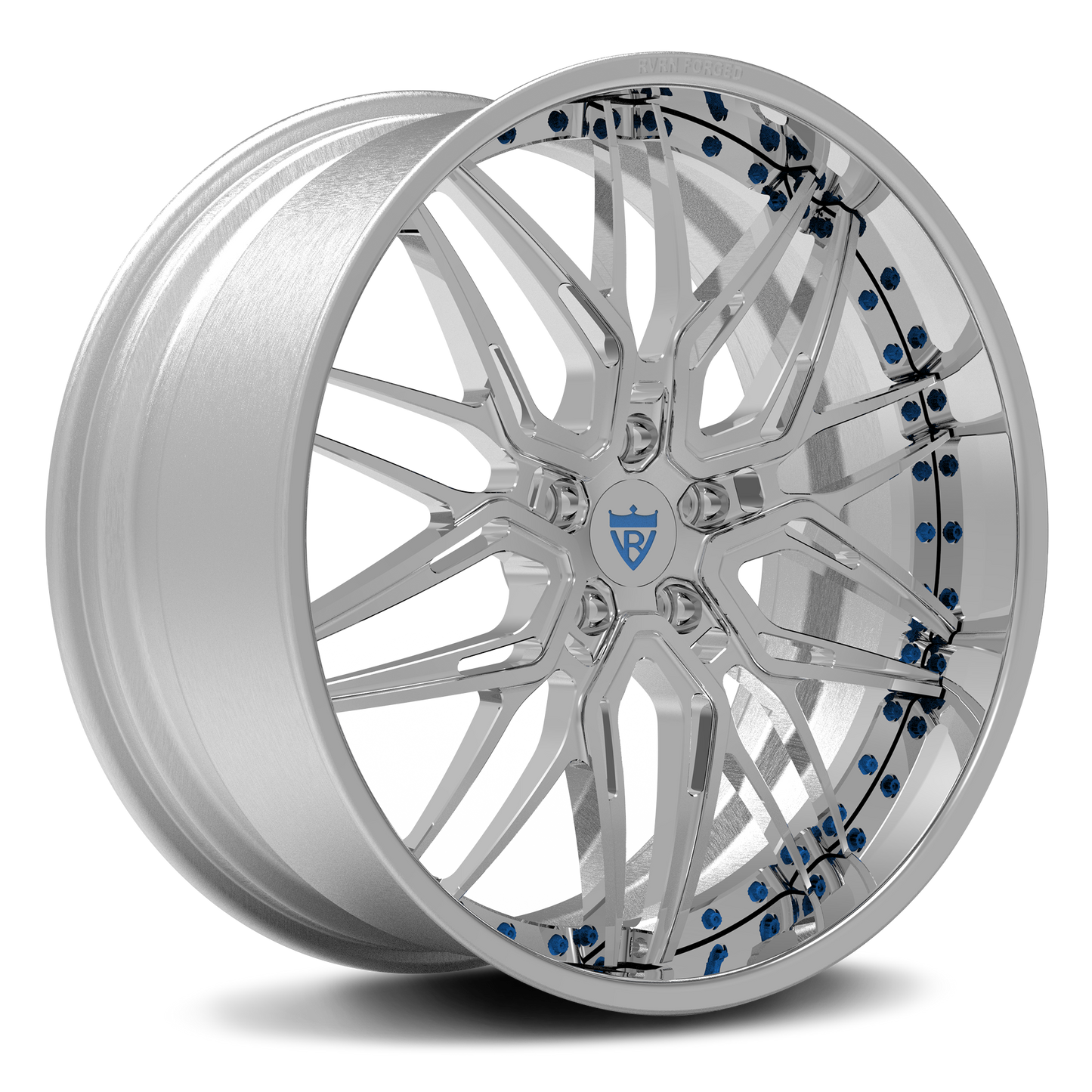 CUSTOM FULLY FORGED 2-PIECE WHEELS： RV-T081