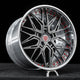 Polished Aluminum Barrel/ Gunmetal Spoke