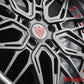 Corvette C7 Z06 deep dish forged wheels RV-T081 polished aluminum