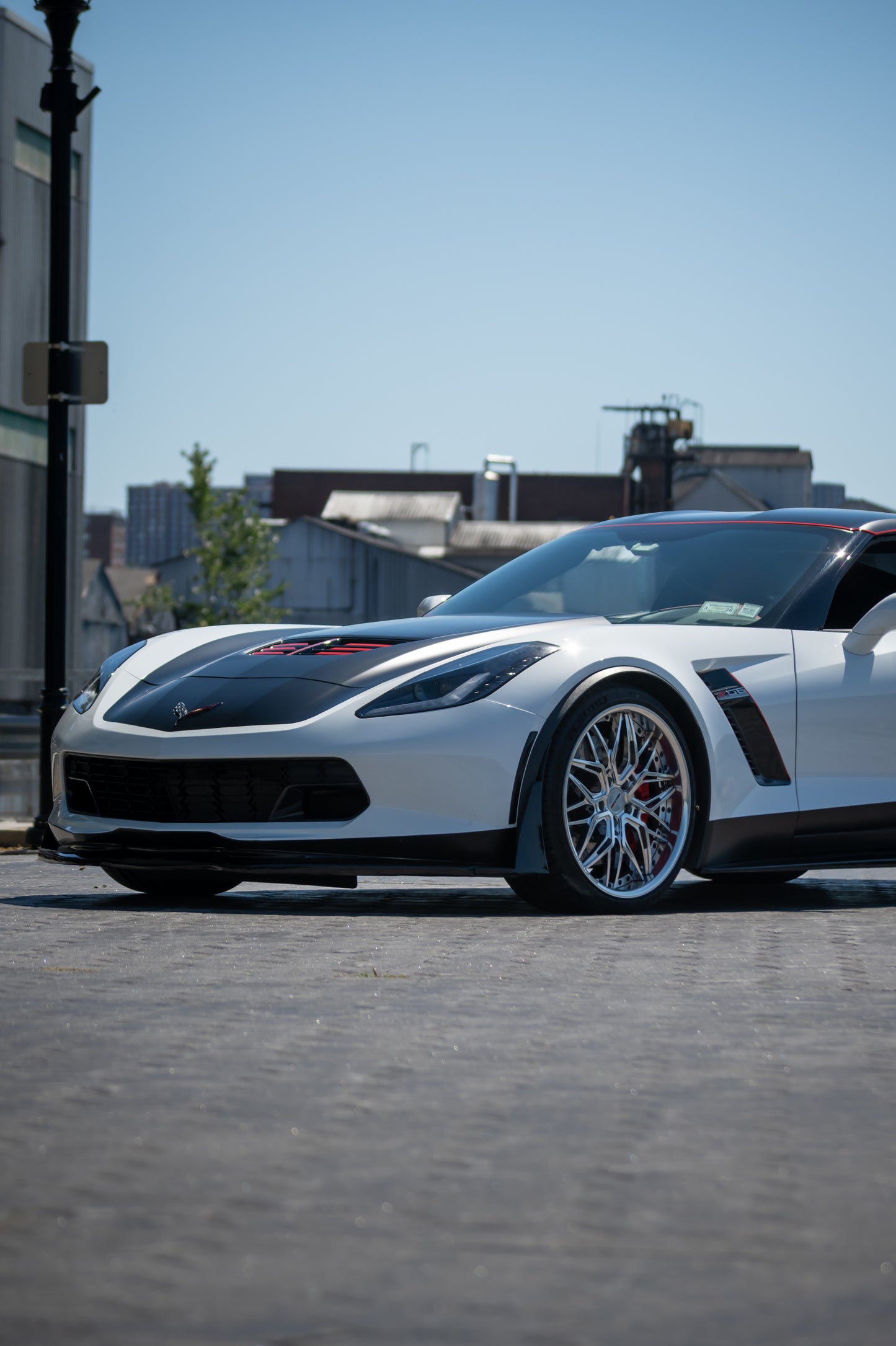 RV-T081 | Custom Forged 2-Piece Corvette C7 Z06 Deep Dish Wheels, 19x10/20x12, 20x10/20x12 setup