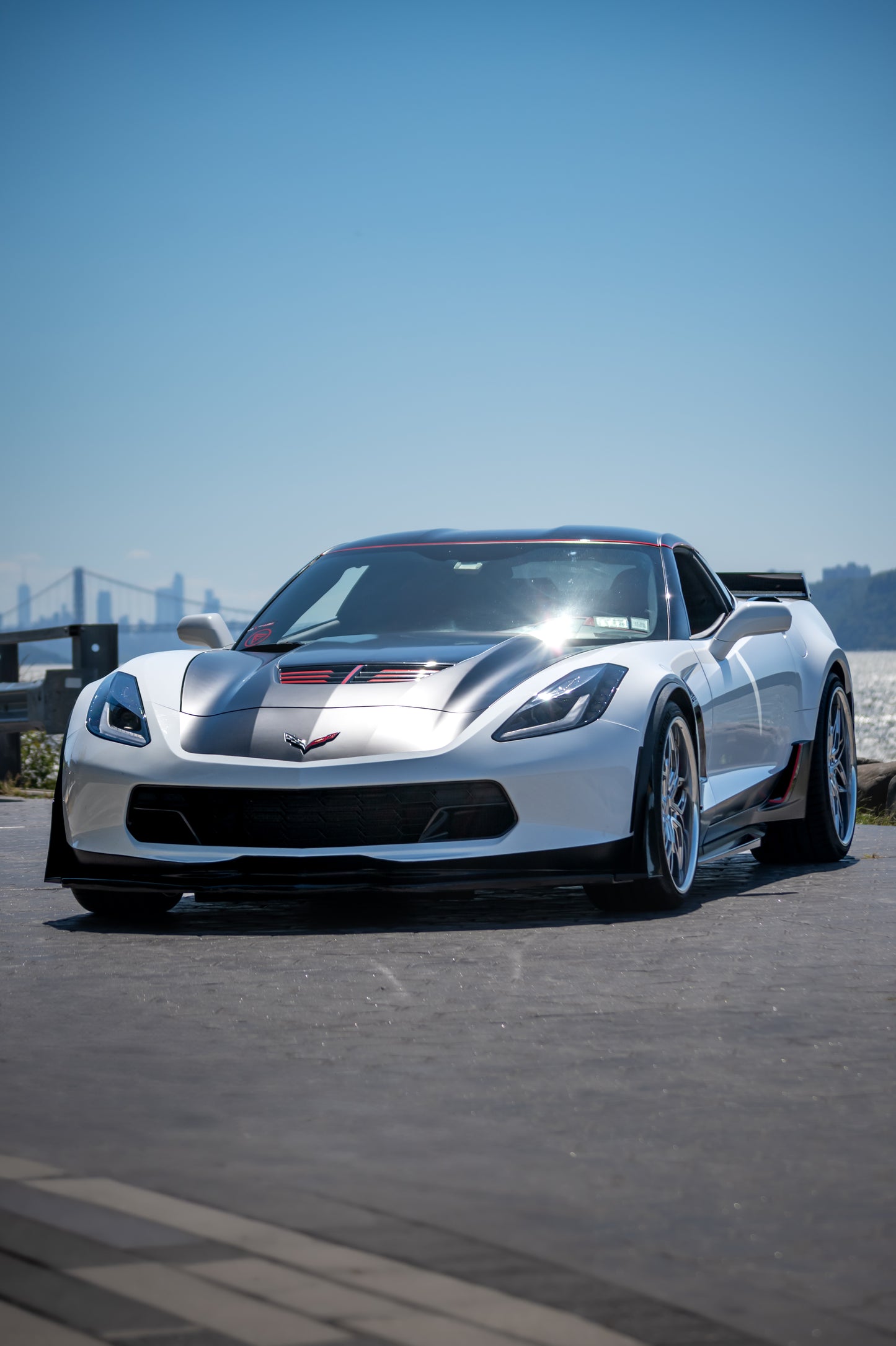 RV-T081 | Custom Forged 2-Piece Corvette C7 Z06 Deep Dish Wheels, 19x10/20x12, 20x10/20x12 setup