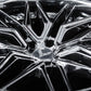 Corvette C8 Z06 chrome forged deep dish wheels RV-T081