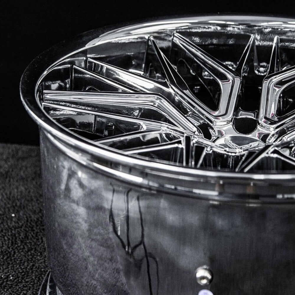 Corvette C8 Z06 RV-T081 custom wheels closeup view