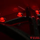 Gloss black barrel detail of RV-T081 custom forged Corvette wheels