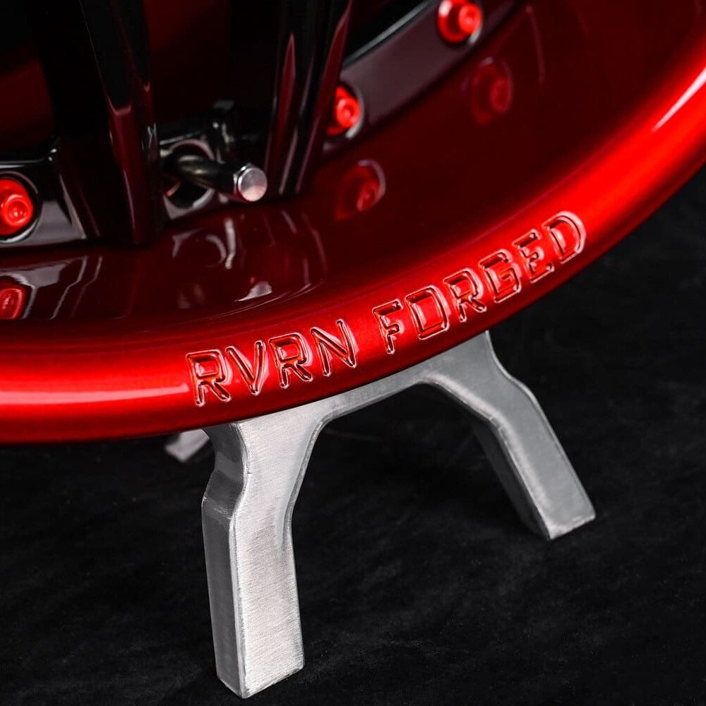 21x13 custom deep dish forged wheel for Corvette C8 E-Ray
