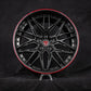 Rear fitment of 21x13 RV-T081 wheels on C8 Z06 with Z07 package
