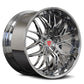 RV-T081 | 2015 Corvette C7 Z06 Gunmetal Deep Dish Wheels | Custom Forged 2-Piece 19x10/20x12.5 | RVRN Wheels