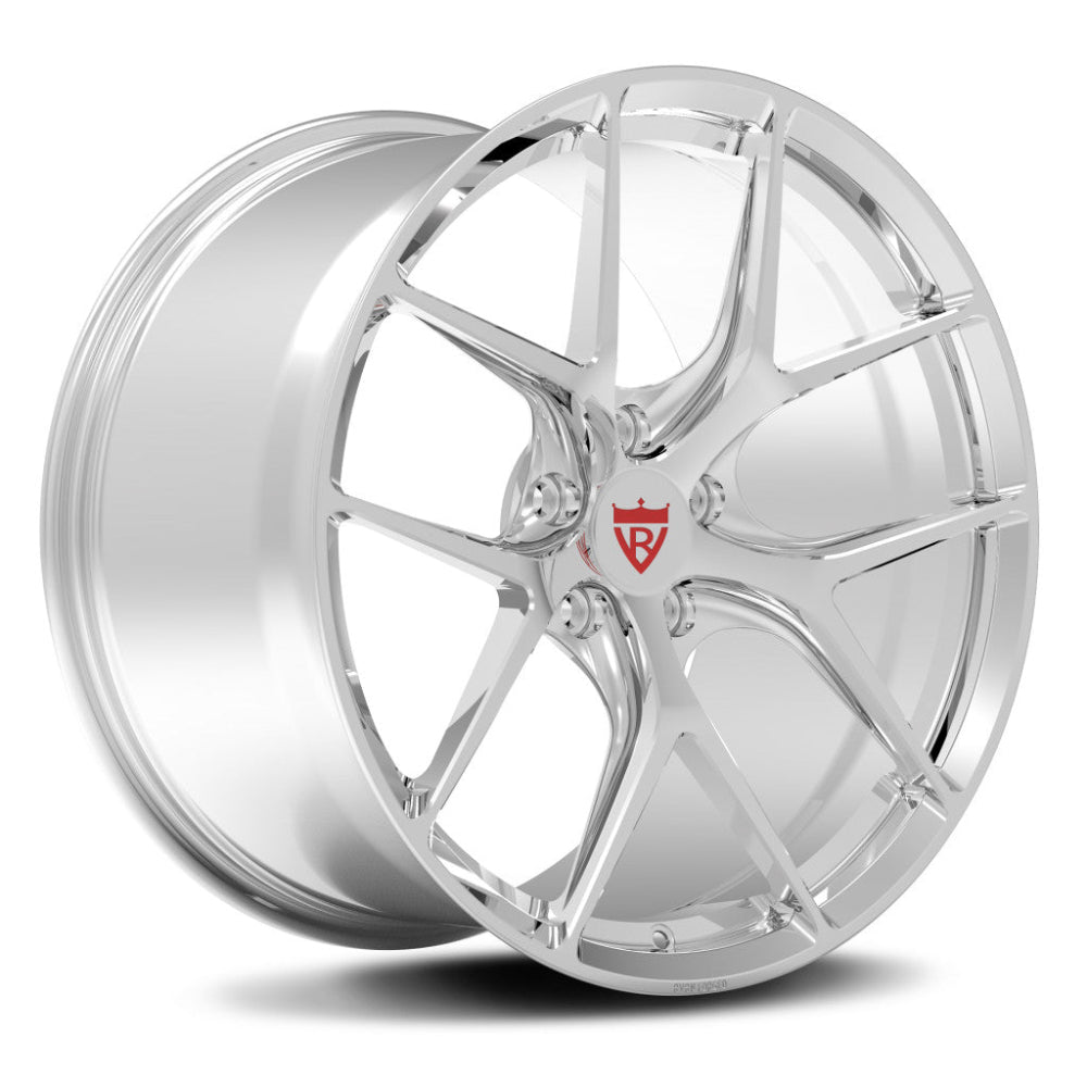 RV-MR05 Shiny polish rims | Custom Forged Corvette C7 Grand Sport Wheels - RVRN Custom Forged Wheels