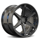 Custom Black Chrome Corvette Wheels – RV-DC19 Forged 20x10 and 21x13 Fitment
