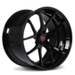 RV-DC24 | Custom Forged Corvette C8 Z06 / E-Ray Concave Wheels | 20x10, 21x13 Setup in black finish