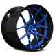 Polished Blue Spoke / Gloss Black Barrel