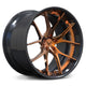 Polished Bronze Spoke / Carbon Fiber Inner Lip / Gloss Black Outer Barrel