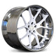 Pearl White Spoke / Polished Aluminum Barrel
