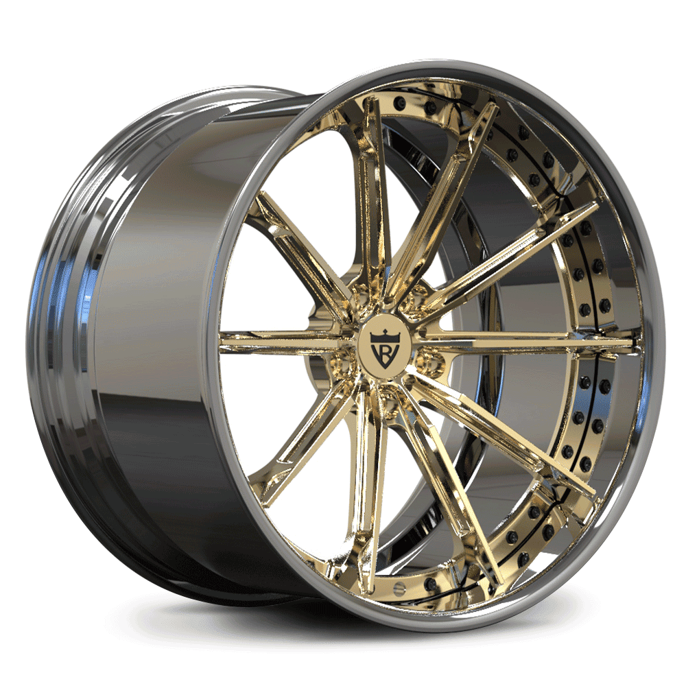 	Custom chrome Corvette wheels fitted on 2024 Z06 model