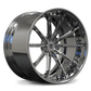Polished lip design of RV-DC29 forged chrome wheels