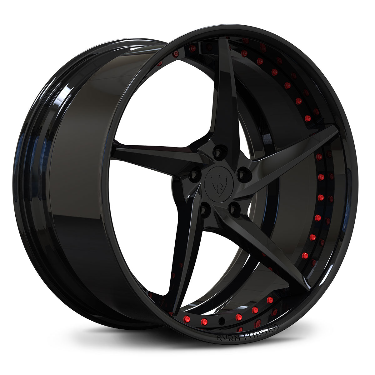 RV-DC35 | Custom Forged Corvette C8 Stingray / Z51 5 Spoke Wheels, 19x8.5, 20x11 / 20x9, 21x12