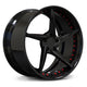 All Gloss Black with RVRN Red Screws