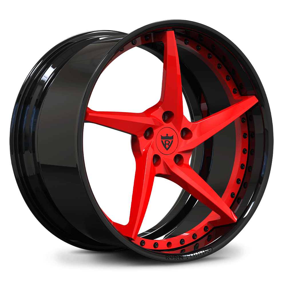 RV-DC35 | Custom Forged Corvette C8 Stingray / Z51 5 Spoke Wheels, 19x8.5, 20x11 / 20x9, 21x12