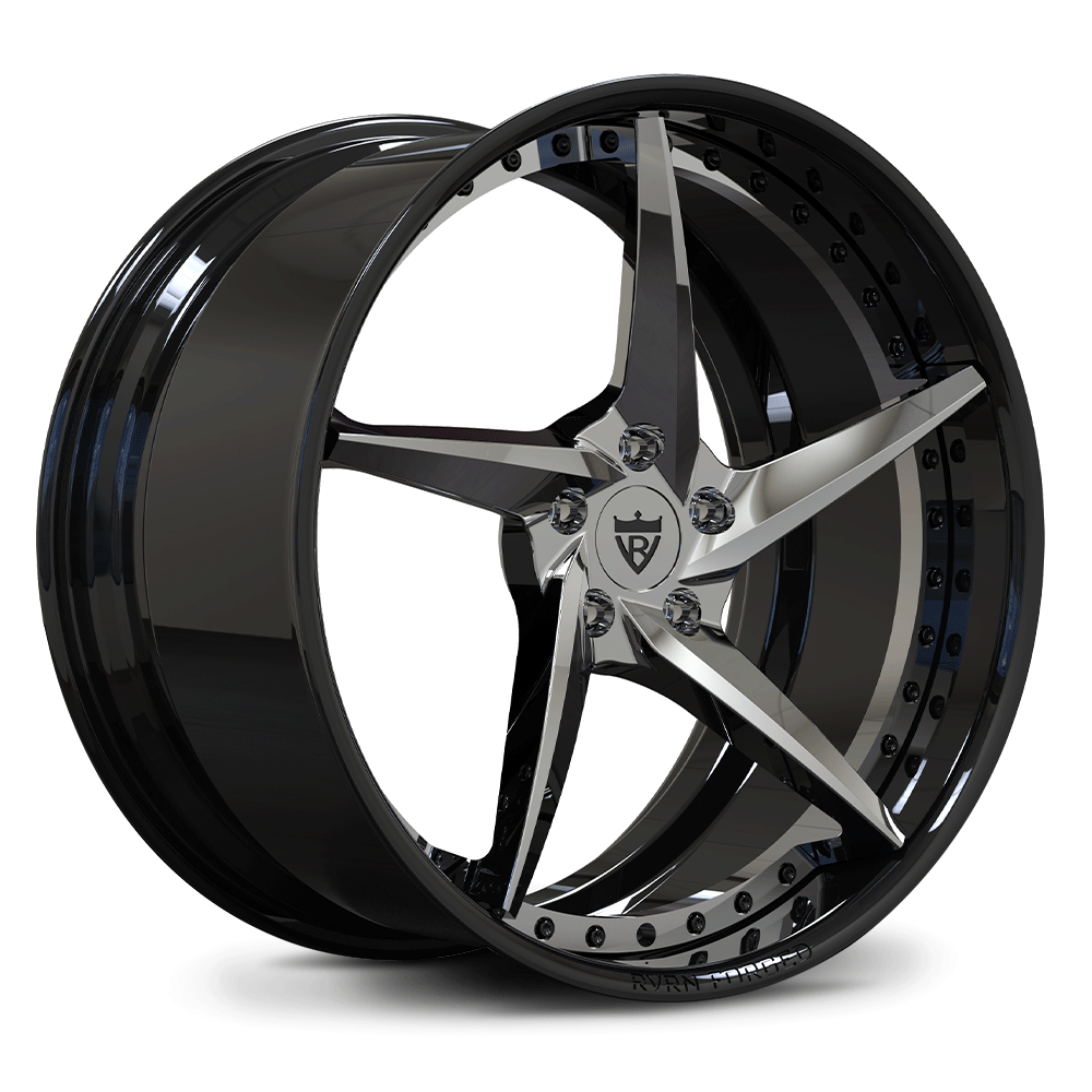 RV-DC35 | Custom Forged Corvette C8 Stingray / Z51 5 Spoke Wheels, 19x8.5, 20x11 / 20x9, 21x12