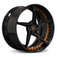 Gloss Black Spoke. Gloss Bronze Flange. Gloss Black Barrel. Black Screws