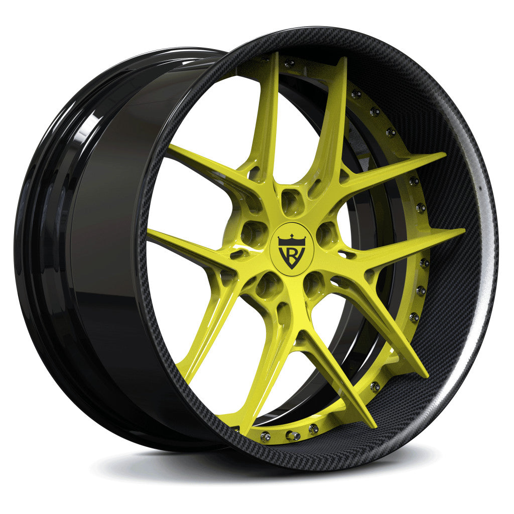 RV-DR08D | Custom Forged 2-Piece Corvette C8 Stingrary Wheels - RVRN Custom Forged Wheels