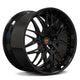 All Gloss Black / Orange Screws