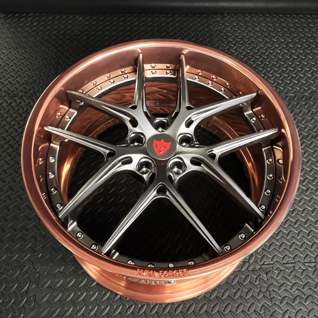 RV-DR08D | Custom Forged 2-Piece Corvette C8 Stingrary Wheels - RVRN Custom Forged Wheels