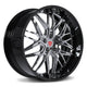 Chrome Spoke / Gloss Black Barrel