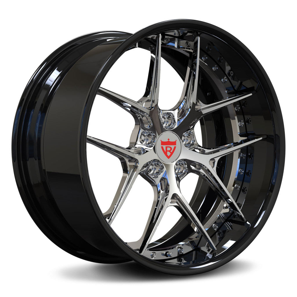 RV-DR08D | Custom Forged 2-Piece Corvette C8 Stingrary Wheels - RVRN Custom Forged Wheels