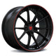 Matte Black Spoke / RVRN Red Strim / Matte Black Barrel