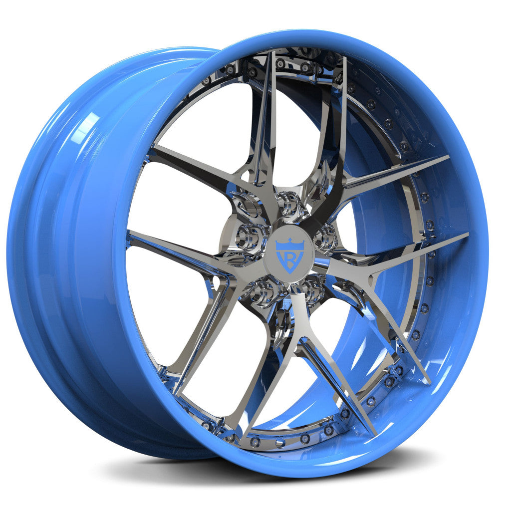 RV-DR08D | Custom Forged 2-Piece Corvette C8 Stingrary Wheels - RVRN Custom Forged Wheels