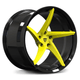 Color-Matched Accelerated Yellow Spoke / Gloss Black Barrel