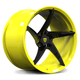 Gloss Black Spoke / Color-Matched Accelerated Yellow Barrel