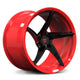 Gloss Black Spoke/ Color-Matched Black Cherry Barrel