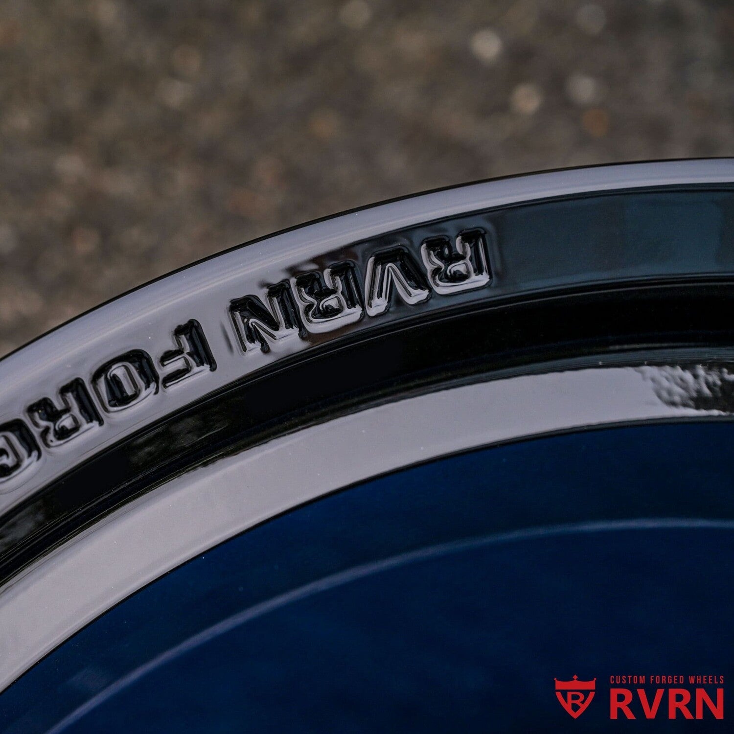 RV-MC35 monoblock forged wheels showing brake clearance on 2024 Corvette C8 Z51, performance wheel application