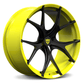 RV-MR05 Accelerate Yellow Wheels with Gloss Black Finish – Bold & Sporty Look