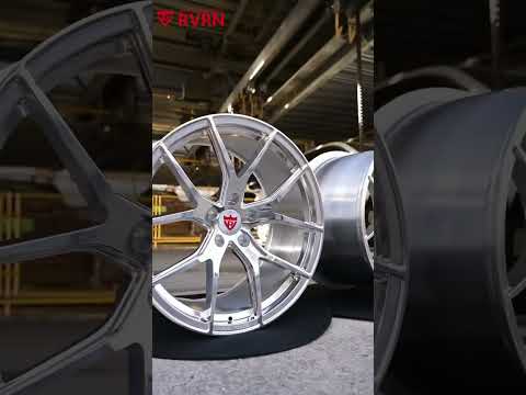 Super concave performance wheels for 2023-2025 Corvette C8 Z06, all shiny polished color with OEM specs