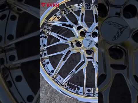 RVRN RV-T081: 2023-2026 Corvette C8 Z06 Custom Chrome Wheels, Deep