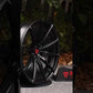 RV-MJ02| Custom Forged Corvette C6 Z06 Black Concave Wheels