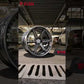 RV-DC19 | Custom Forged Corvette C8 Z06 / E-Ray Black Chrome Concave Wheels | 20x10, 21x13 Setup